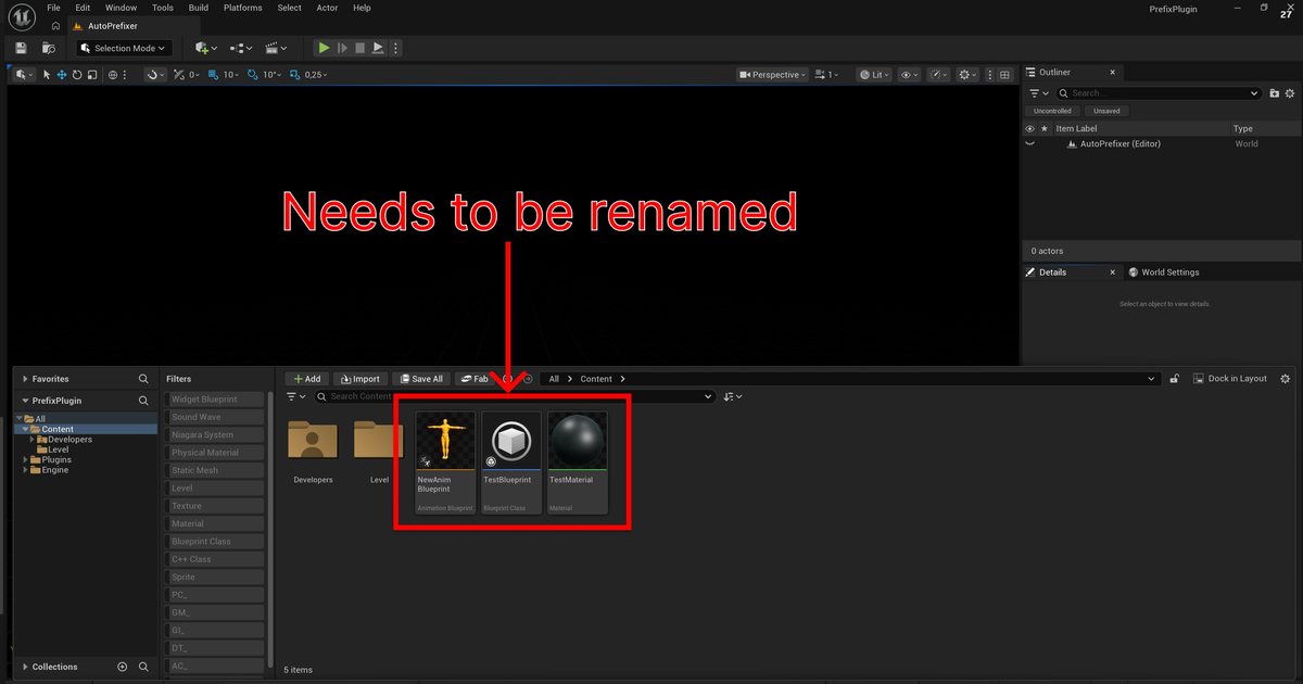 AutoPrefixer: Standard Asset Naming Utility